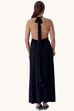 Olivia-Kleid - Schwarz