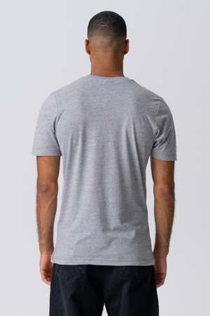 Basic T-Shirt - Grau