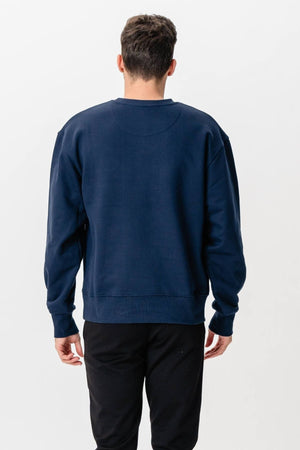 Schwere Crewneck - Marine