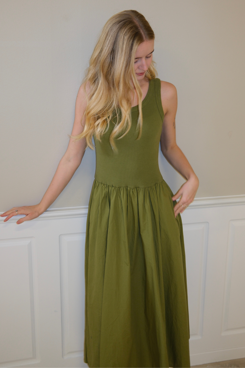 Hanna -Kleid - grün