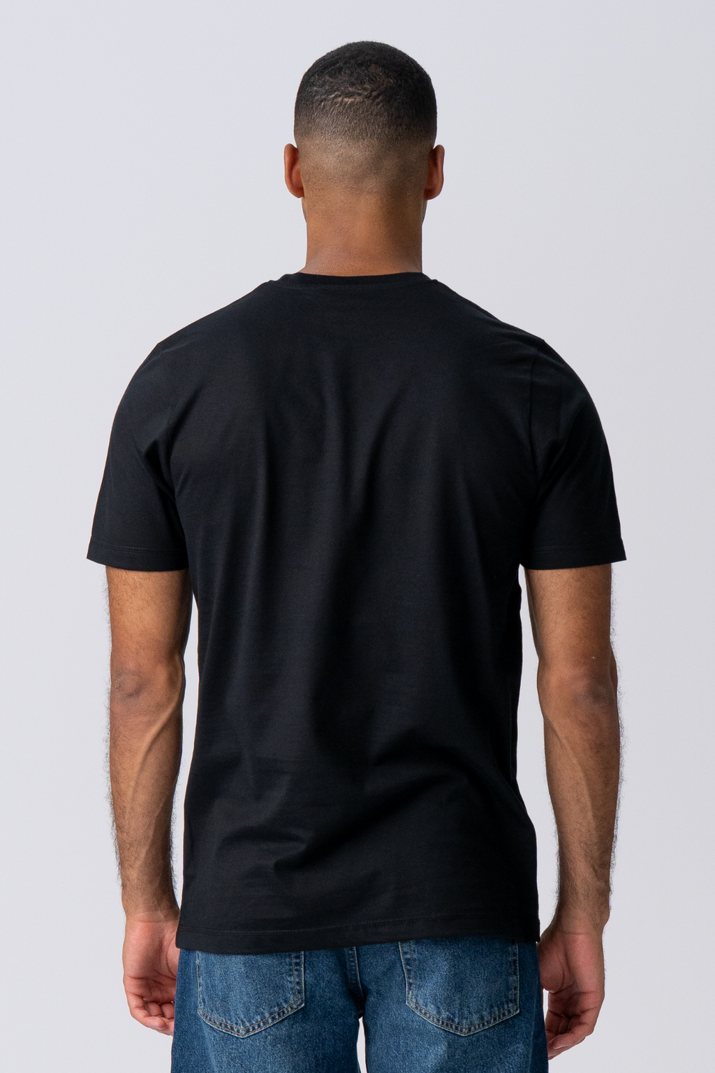 Basic T-shirt - Schwarz