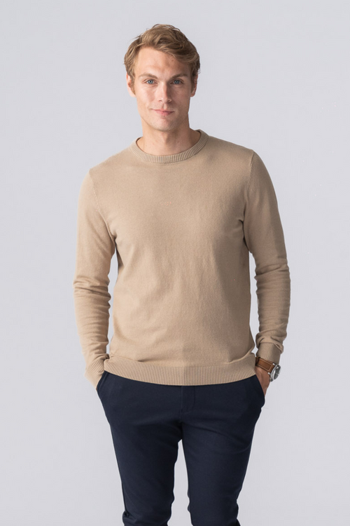 Pullover Roundneck - Sand