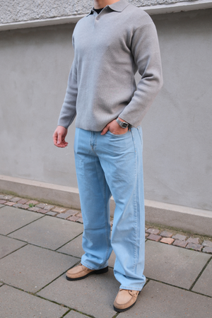 Wilhelm Regular Jeans - Hellblauer Denim