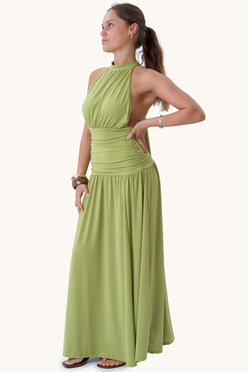 Olivia Kleid – Grün