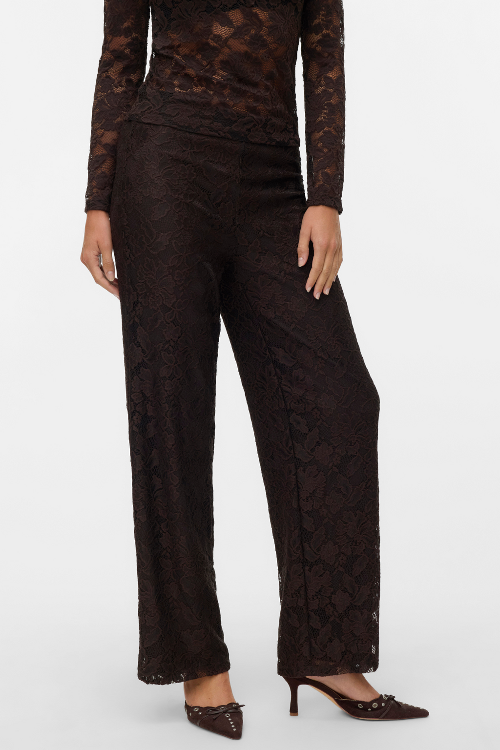 Neline Wide Hosen - Schokoladenentorte