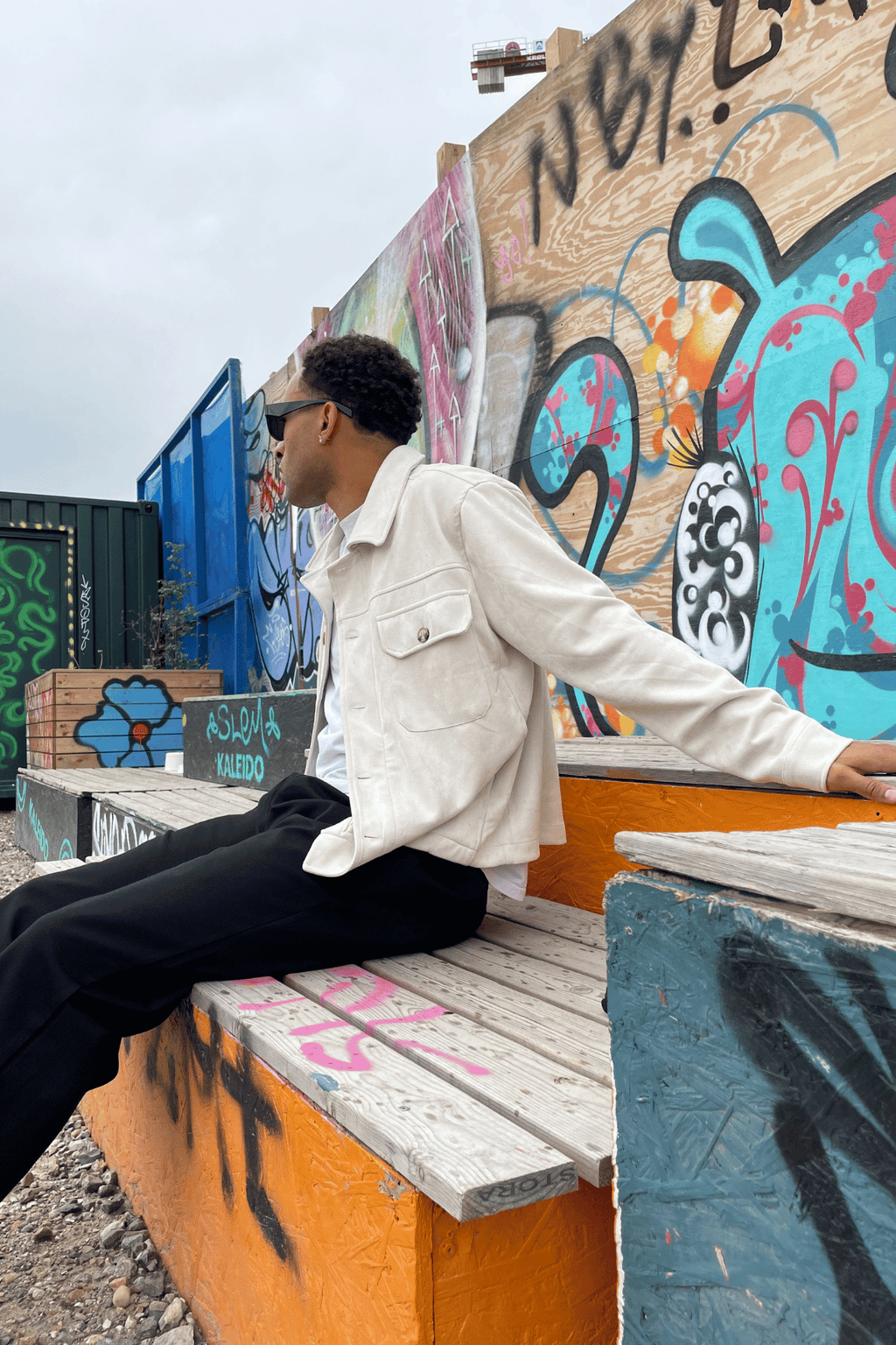 Callum Jacke - Weiß