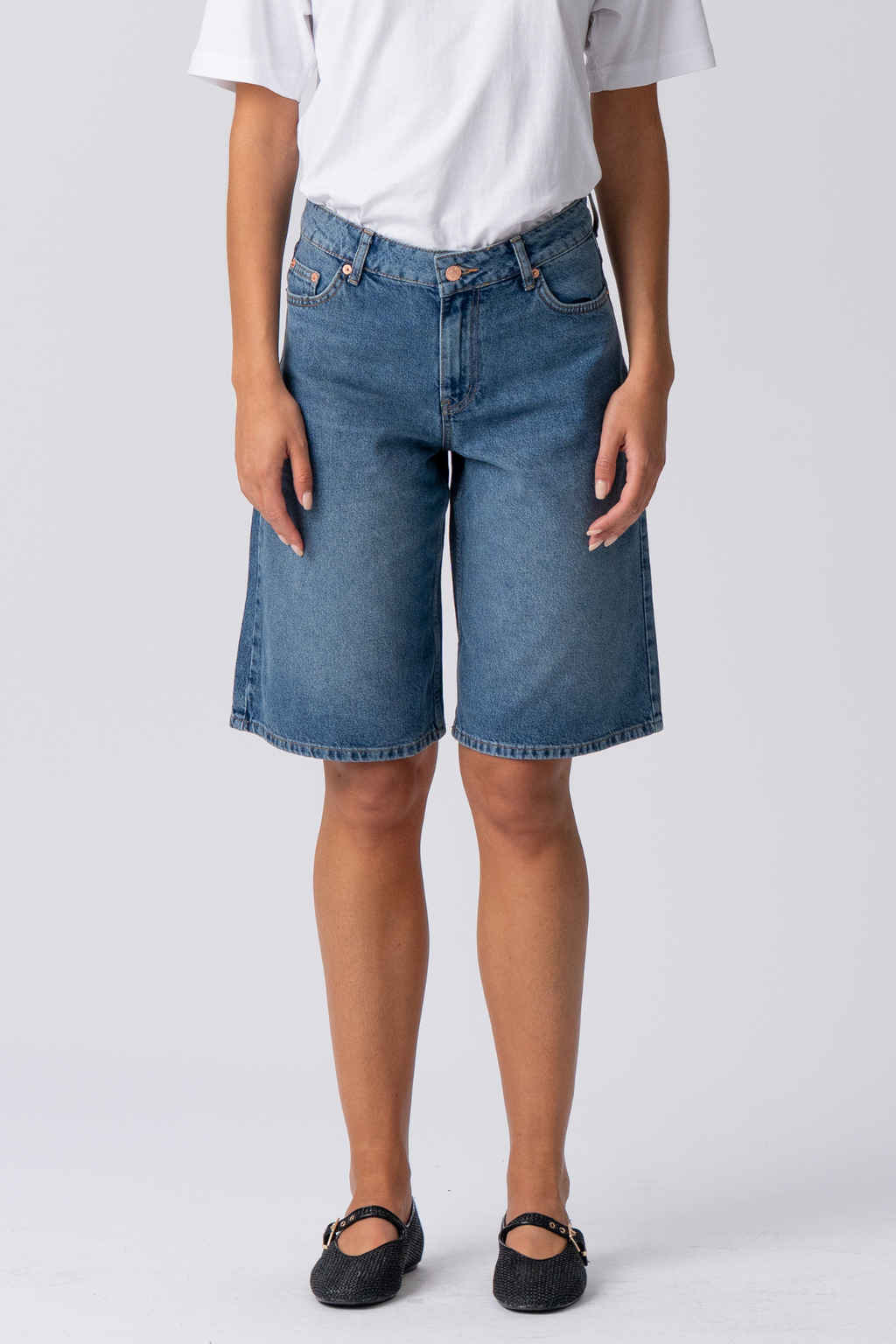 Denim Jorts - Blue Denim
