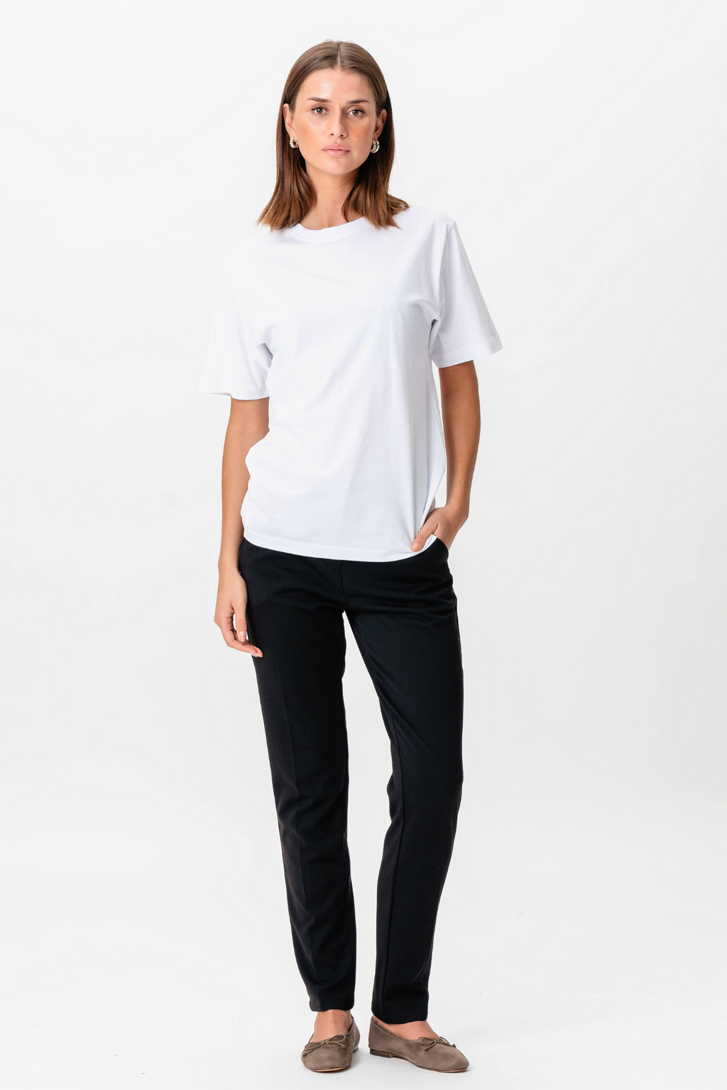 Oversized T -Shirt - Weiß