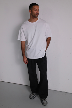 Baggy-Jeans - Schwarz