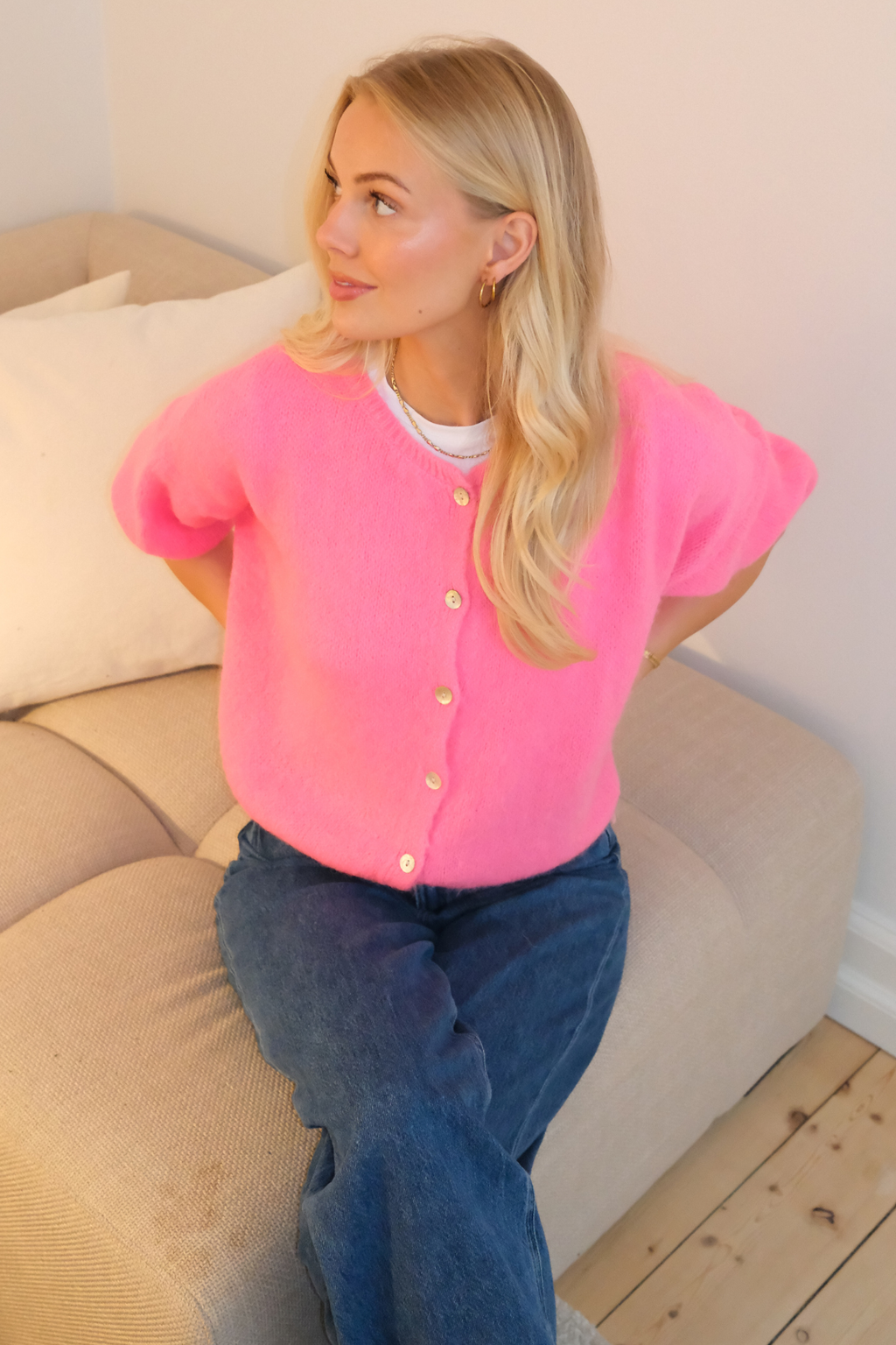 Mary Kurzarmstrick – Babyrosa