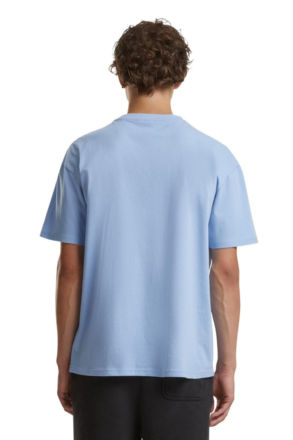 Schwer Oversized T -Shirt - Puderblau