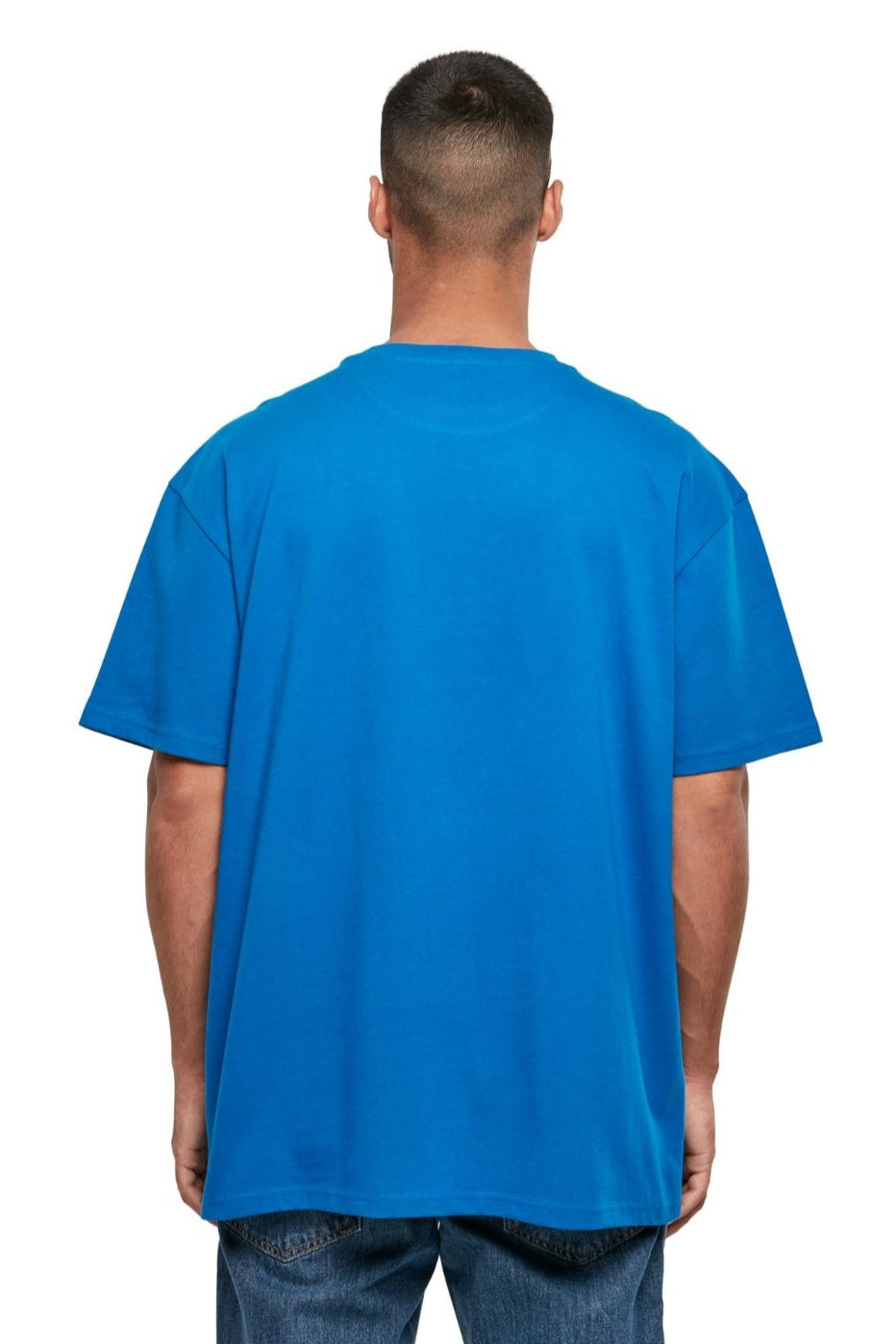 Schwer Oversized T -Shirt - Kobaltblau
