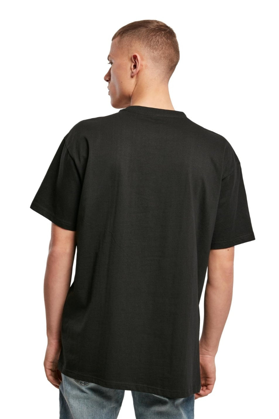 Schwer Oversized T -Shirt - Schwarz