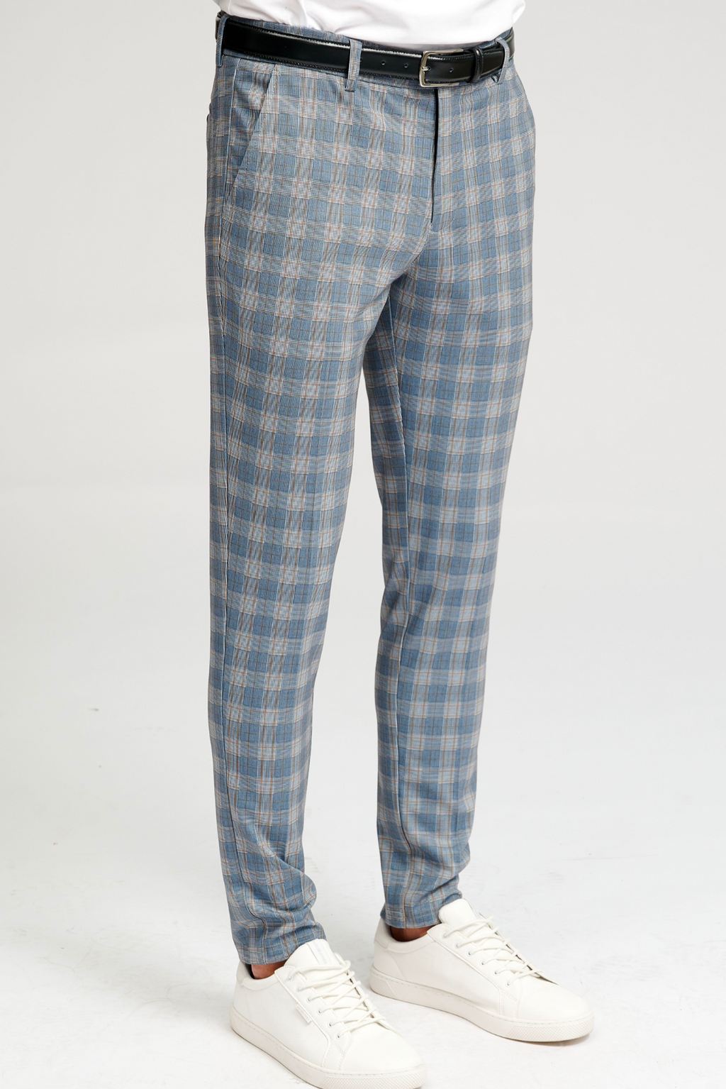 De Originale Performance Pants - Blå Ternet (begrenzt)