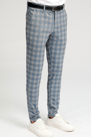 De Originale Performance Pants - Blå Ternet (begrenzt)