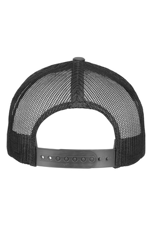 Retro Trucker Cap - Holzkohle