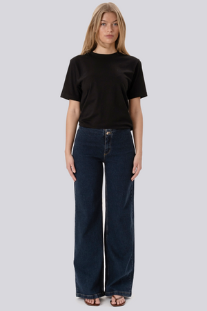 Miley Wide Jeans – Dunkelblau