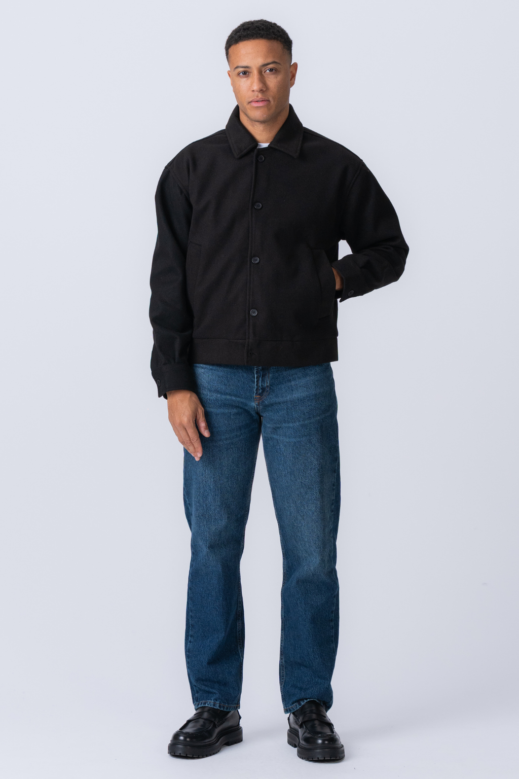 Masonjacke - Schwarz