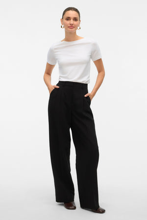 Panda-Modal-Top – leuchtendes Weiß