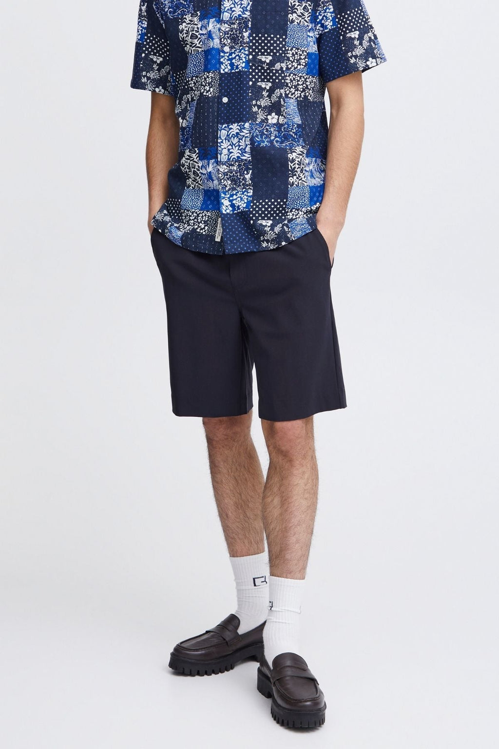 Entspannt Shorts - Marine