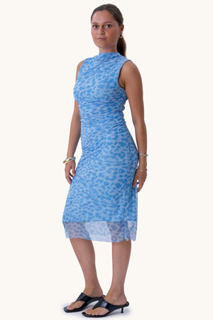 Saga-Kleid – Himmelblau