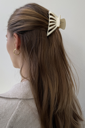 Hohlklauenclip - Elfenbein