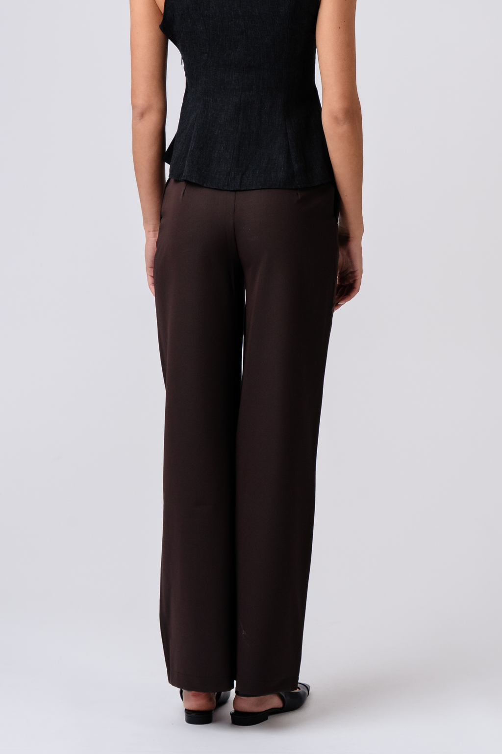 Rosalie Wide Pants - Braun