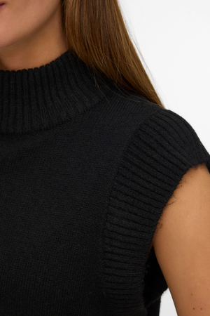 Wow Higneck Weste - Schwarz