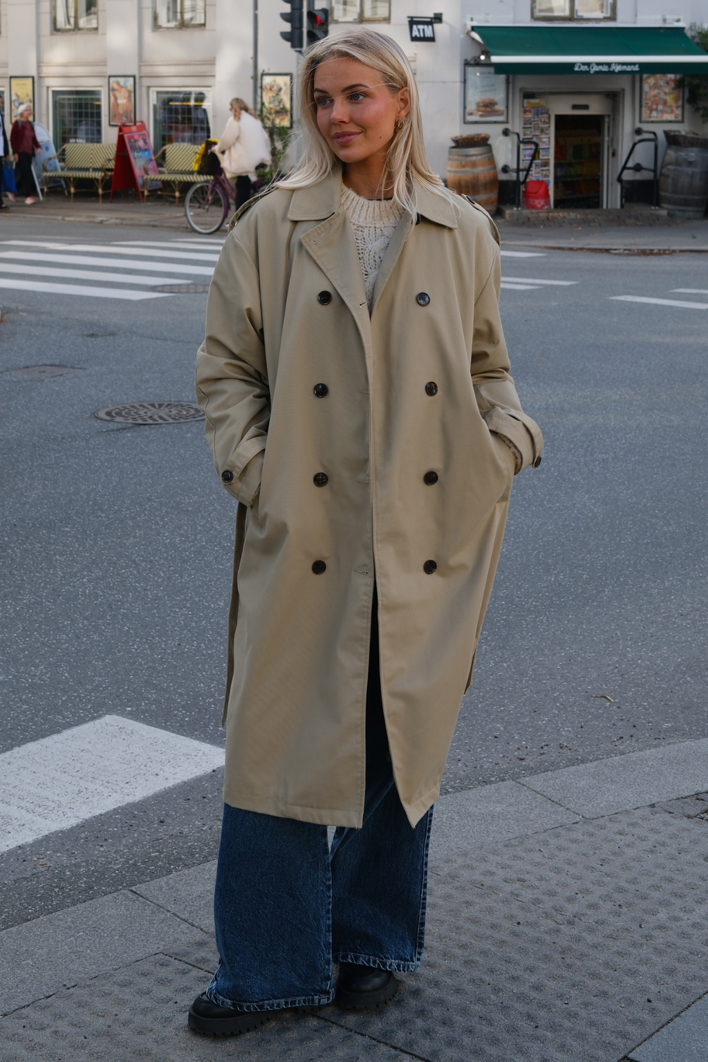 Linea Trenchcoat - Beige