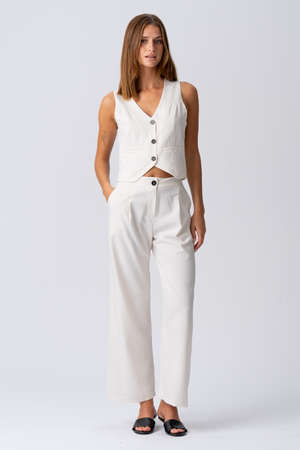 Natalie Vest - Licht Beige