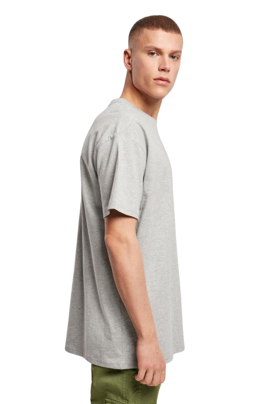Schwer Oversized T -Shirt - grau