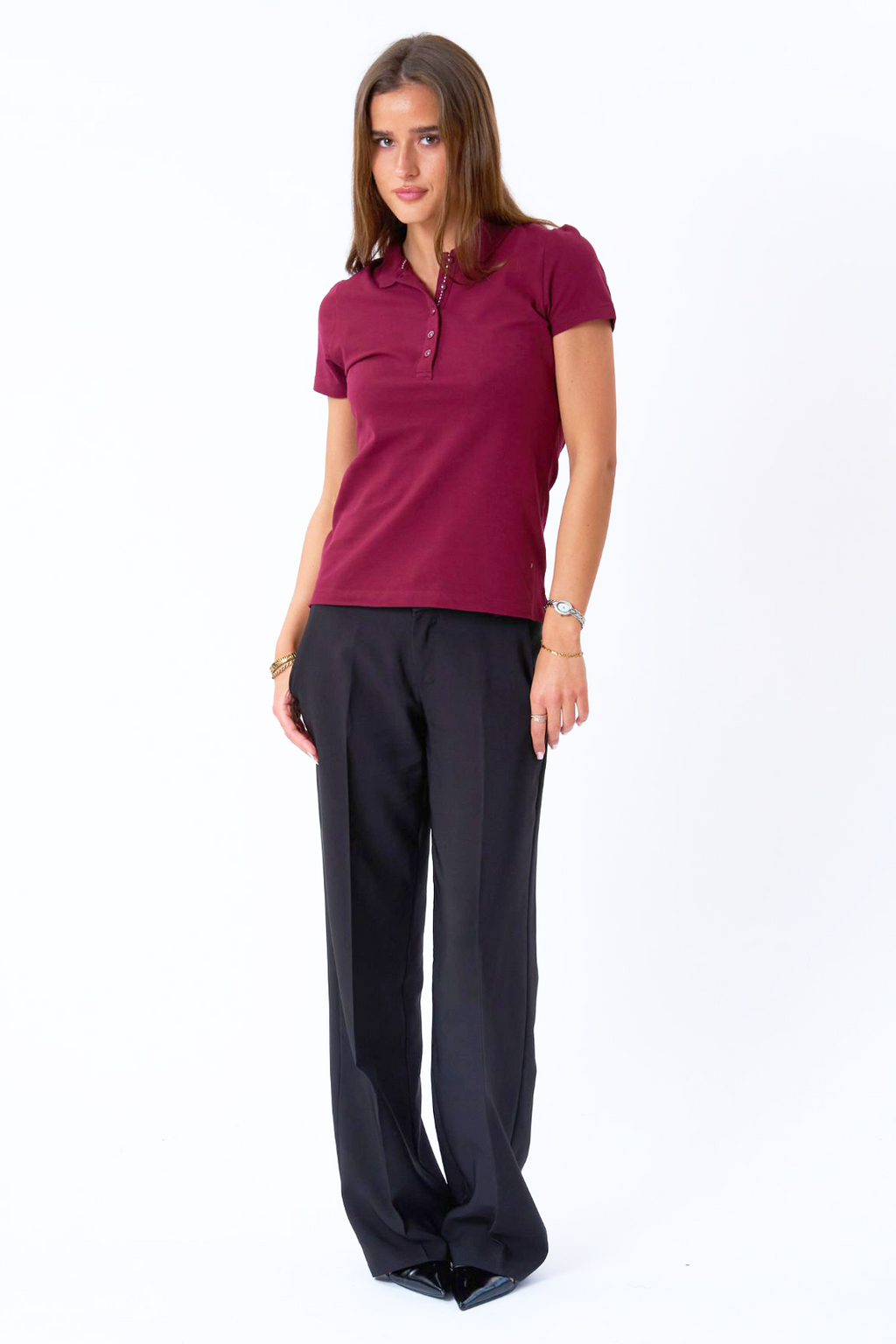 Poloshirt - Burgund
