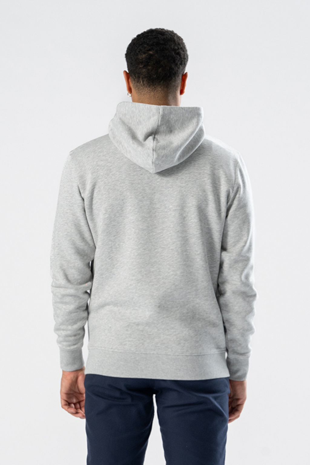 Sweatshirt Hoodie - Asche grau