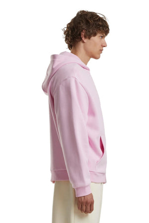 Alltags Reißverschluss Hoodie - weiches Rosa