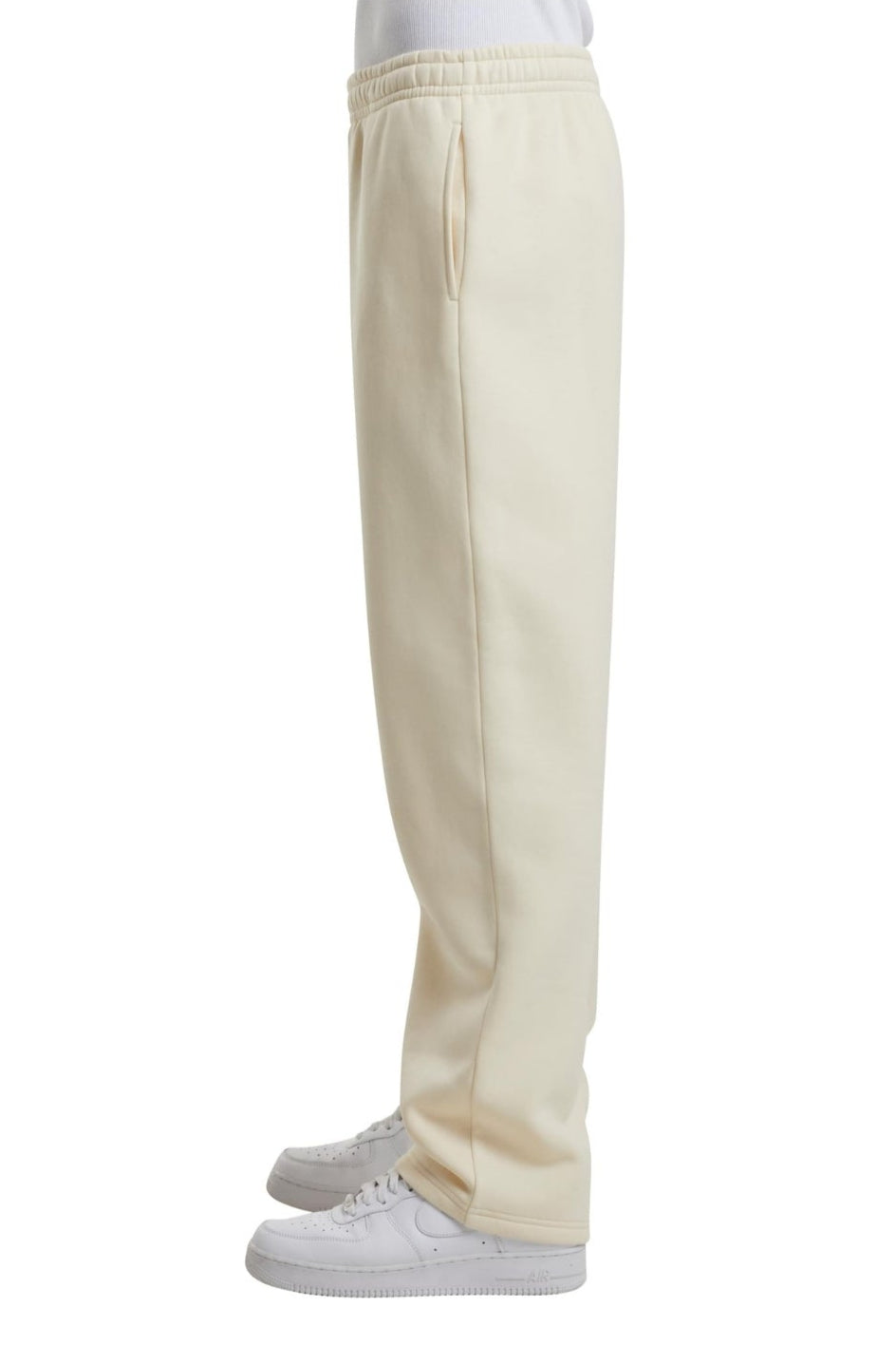 Alltags -Trackpants - Weißer Sand