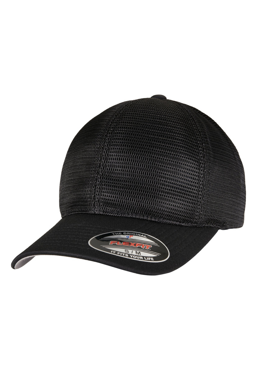 Flexfit 360 OmniMesh Cap - Schwarz