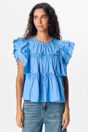 Hope Top - Maisblumenblau