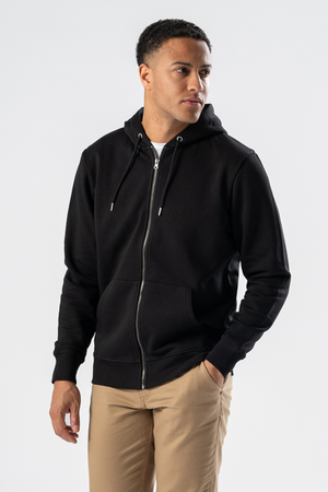 Zip Hoodie - Schwarz