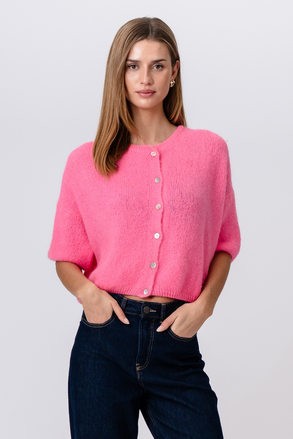 Mary Kurzarmstrick – Babyrosa