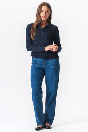 Polo -Shirt - Marine