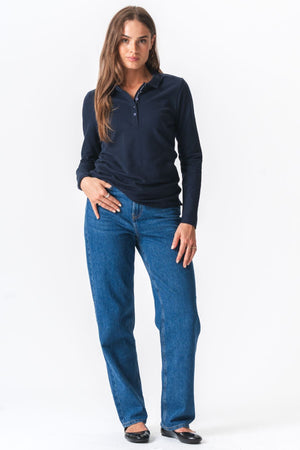 Polo -Shirt - Marine