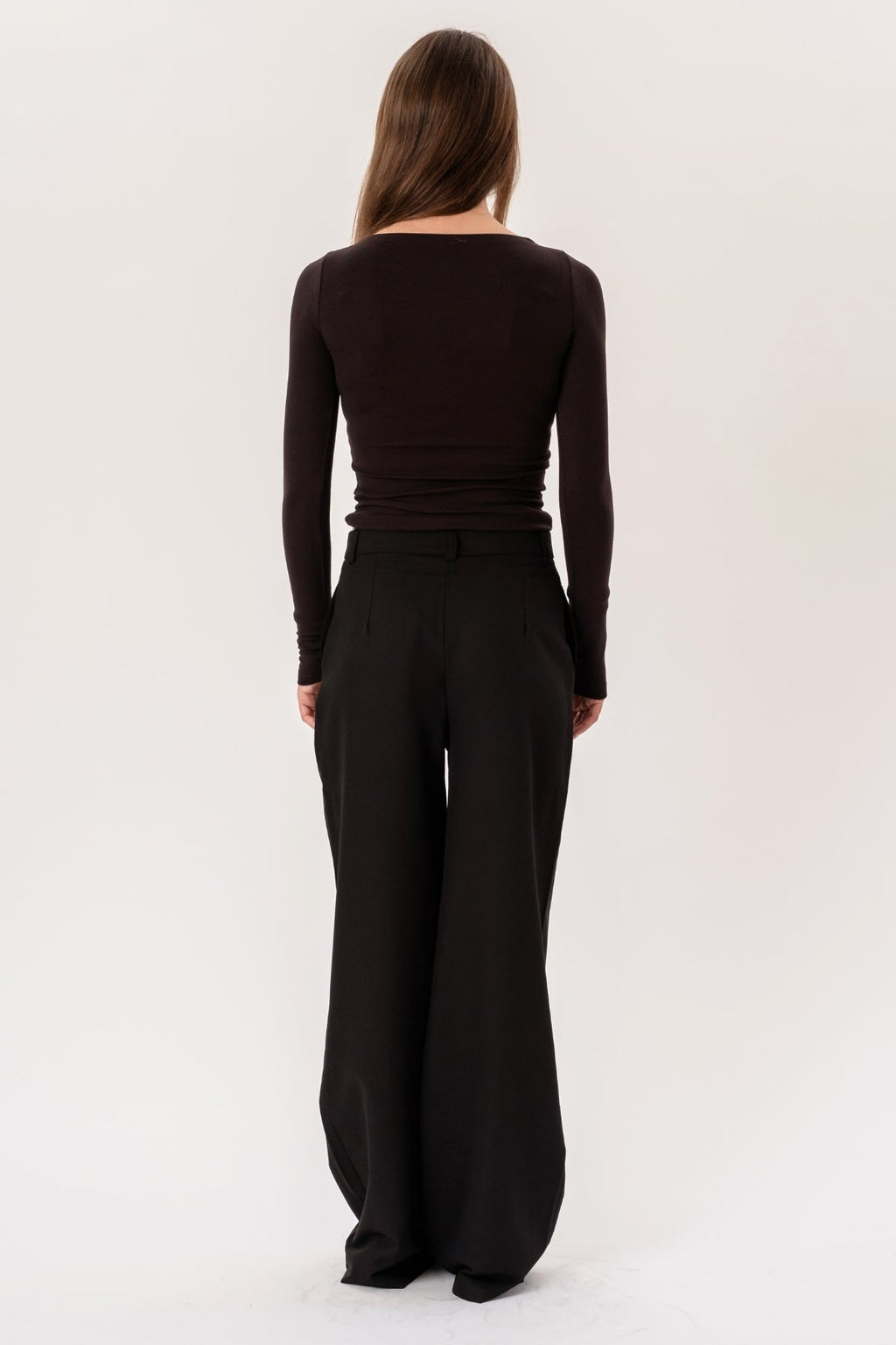 Rosalie Wide Pants - Schwarz