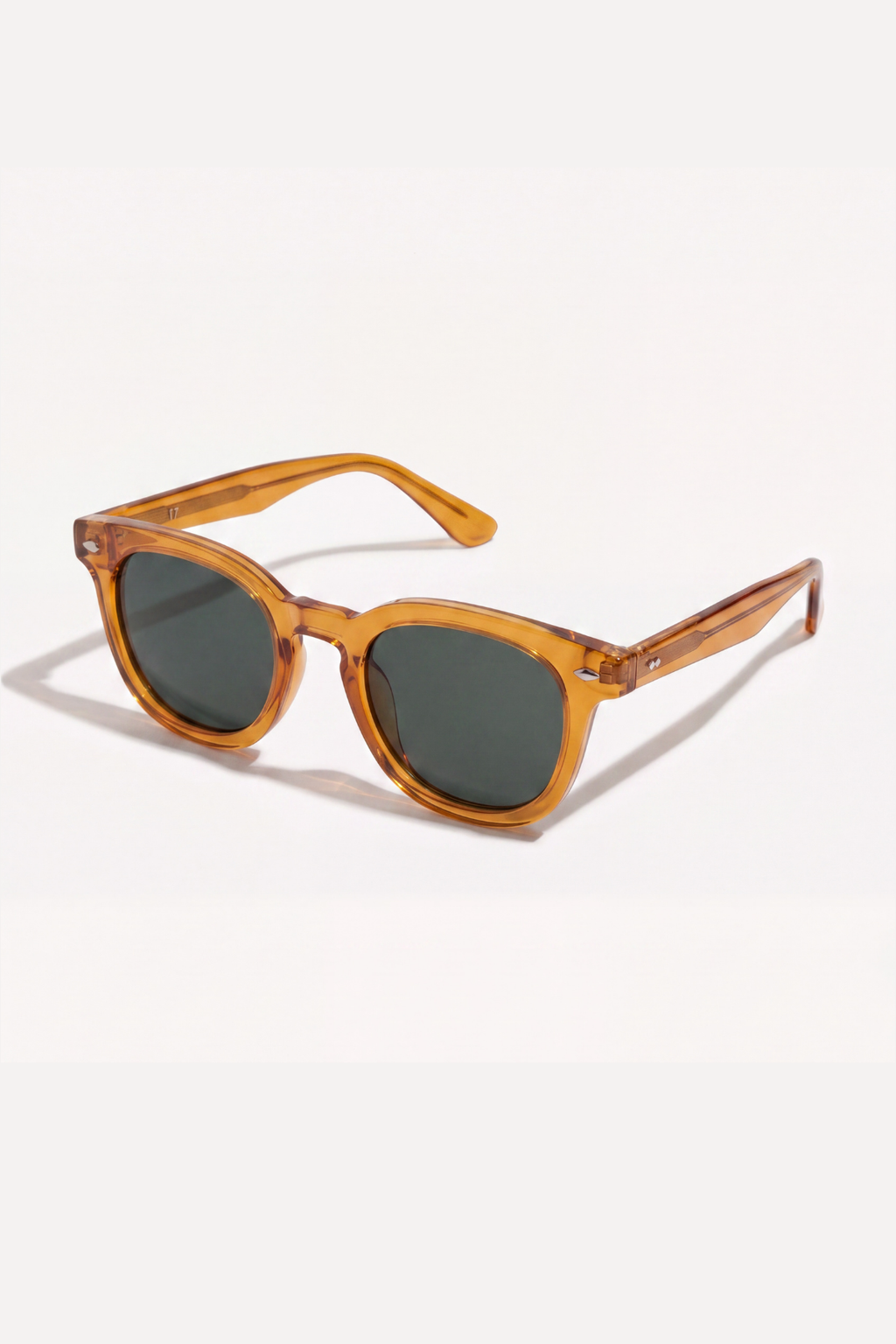 Frederic Sonnenbrille – Transparent-Orange