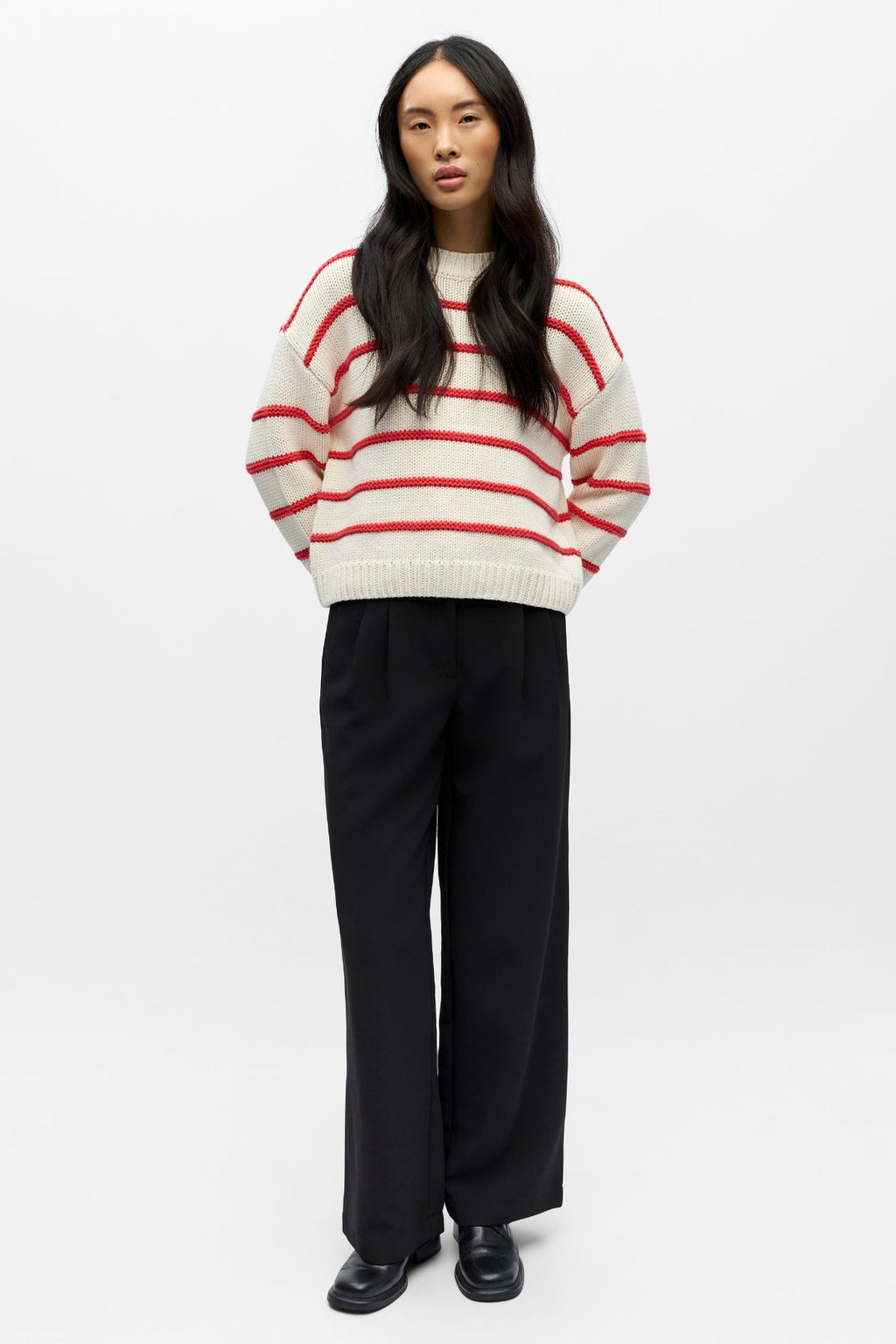Oda Strickpullover – Birke Weihnachtsstern