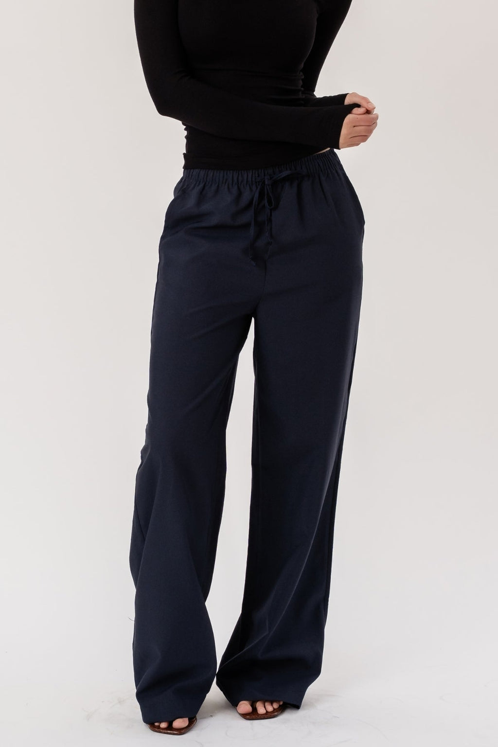 Anastasia Wide Pants - Marine