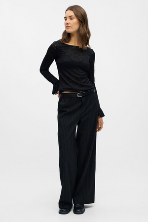 Ines Sli Top -  Schwarz