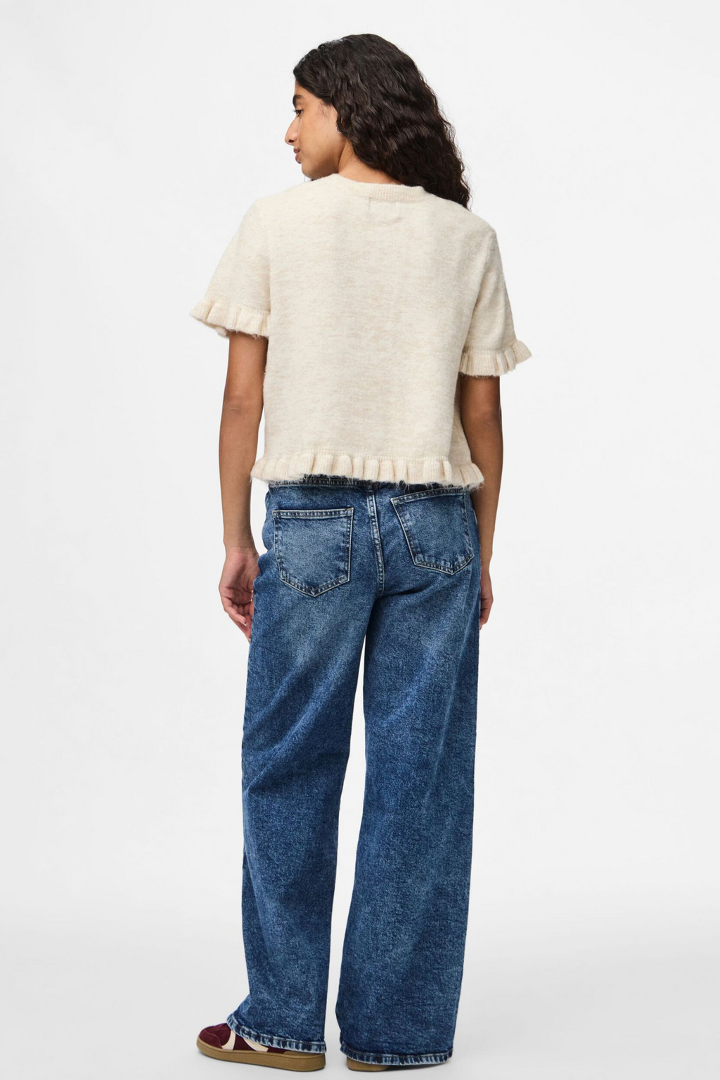 Lydia Frill Strick -Strickjacke - Birke