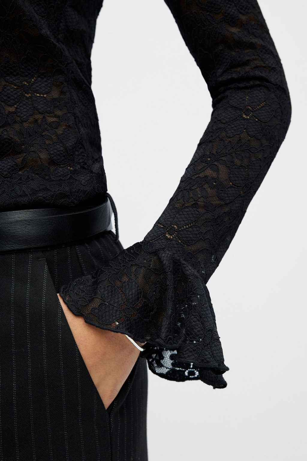 Ines Sli Top -  Schwarz