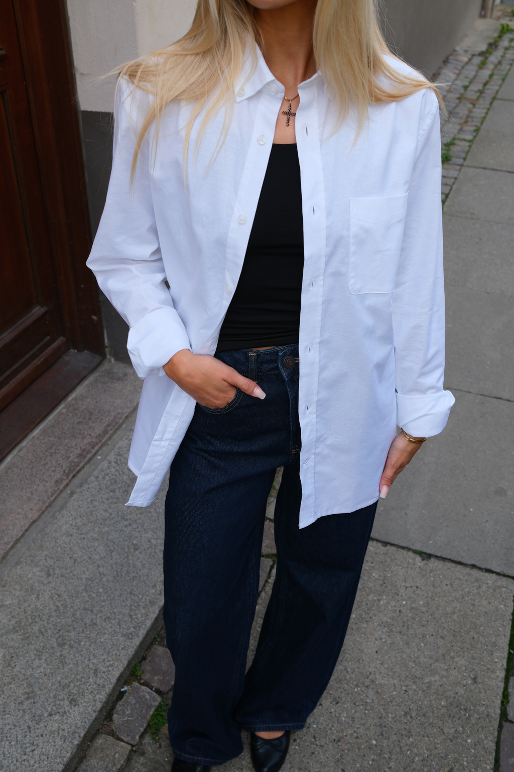 Freund Oxford Hemd - Weiß