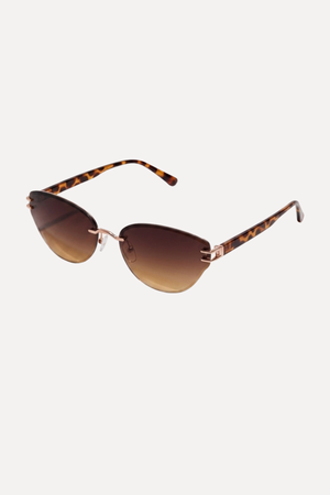 Sophia Sonnenbrille – Farbverlauf Braun